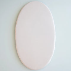 Oval Bassinet Sheet in Oat