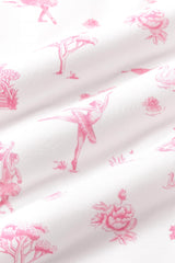 Twin Sheet in Toile Ballet