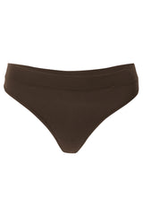 Women's Thong in Toffee