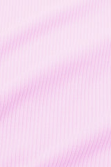 Ribbed Sleeveless Shortall in Thistle
